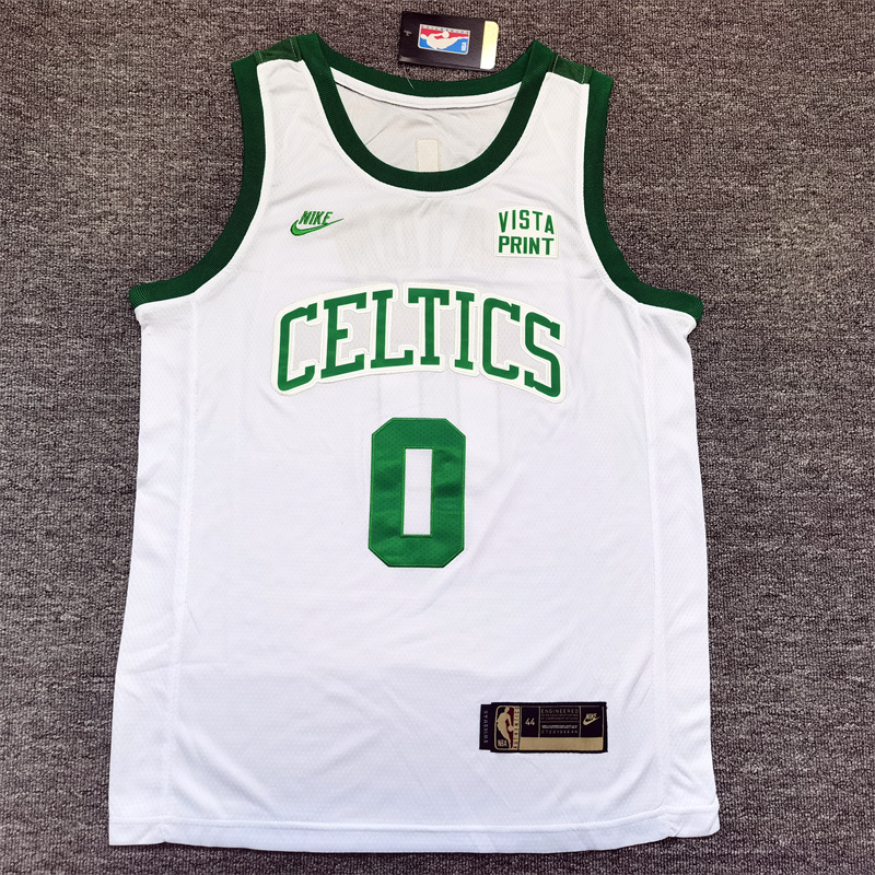 Men Boston Celtics #0 Tatum White Nike 2025 NBA Jersey->boston celtics->NBA Jersey